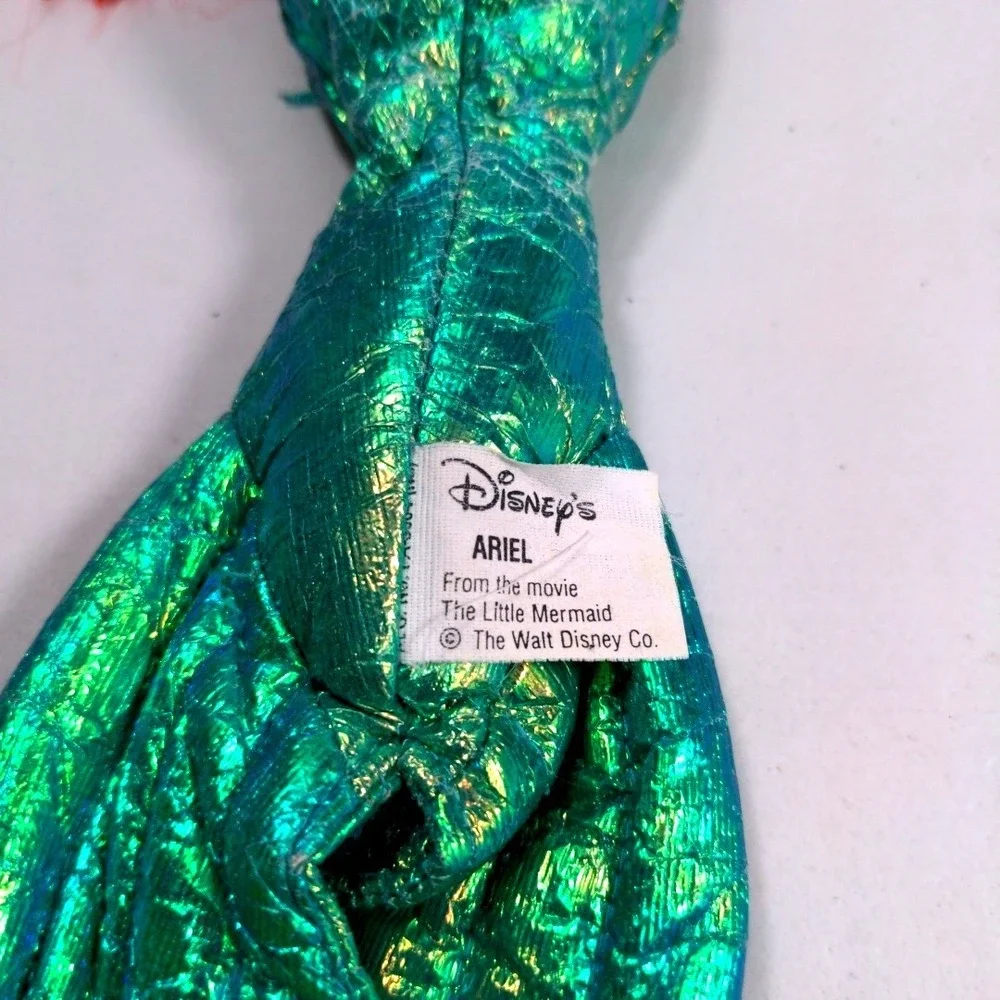 VTG 90s Disney Tyco Ariel The Little Mermaid Plush Doll 17